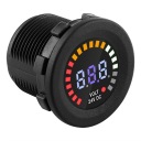 DC 24V VERSATILE DIGITAL VOLTMETER PANELOWY LED VOLTMETER Z X2  photo 11
