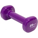 Гантель EB FIT VINYL ФИОЛЕТОВАЯ ВИНИЛОВАЯ гантель 0,75 кг