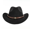 КОВБОЙСКАЯ ШЛЯПА КАНТРИ-ВЕСТЕРН ДЛЯ ВЗРОСЛЫХ, ЗАПАДНЫЙ КОВБОЙ