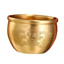 Brass Feng Shui Bowl Fu Bowl zberateľská pre Druh Iný
