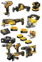КОМБО-НАБОР DEWALT, 9 ИНСТРУМЕНТОВ 5X5AH 18 В