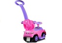 Pojazd jeździk z pchaczem Lean Toys 614W różowy Wiek dziecka 12 m +