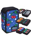 Тройной пенал Coolpack Jumper 3 с аксессуарами Вишня