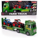 ГРУЗОВИК С ТРАКТОРАМИ ИНТЕРАКТИВНАЯ ФЕРМА ГРУЗОВИК СВЕТ И ЗВУК