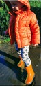 Детские резиновые сапоги, короткая водонепроницаемая резиновая водонепроницаемая обувь для детей