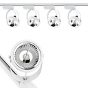 НАБОР РЕЛЬСОВ 2м + 4x ОТРАЖАТЕЛЯ AR111