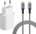 Зарядное устройство USB C мощностью 25 Вт с кабелем USB C длиной 2 м,