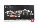 Набор кастрюль Ambition Varig, 6 предметов.