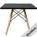 Kuchynský stolík moderný drevený štvorcový 80x80 cm Ďalšie informácie neuplatňuje sa