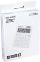 Калькулятор офисный Citizen SDC-810 10 разрядов белый