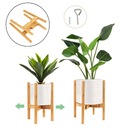 РЕГУЛИРУЕМАЯ ДЕРЕВЯННАЯ ПОДСТАВКА ДЛЯ ЦВЕТОВ ДЛЯ РАСТЕНИЙ - Идеально подходит для дома