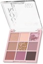 Палетка Eveline Look Up из 9 теней для век Let's Try Browns Roses Mattes Sparkles