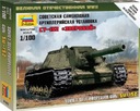 Zvezda 6182 1/100 Soviet Self-Propelled Gun Su-152