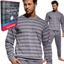 Пижама мужская CORNETTE 117/160 LOOSE 9 полосок серая