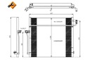 NRF CONDENSADOR DE ACONDICIONADOR MERCEDES GL X166 GLE C292 GLE W166 GLS 