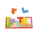 Tooky Toy Skladačka Kocky Tetris 10 úrovní obtiažnosti 22 el. Hmotnosť (s balením) 0.4 kg
