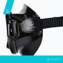 Potápačský set AQUASTIC Maska Šnorchel čierna Model MSA-01C OS