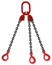 Zawiesie łańcuchowe 3C 8-8 4,25T dł. 1M Hak bezpie