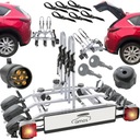 КРЮК ДЛЯ ВЕЛОСИПЕДНОЙ ПЛАТФОРМЫ НА 3 ВЕЛОСИПЕДА, НАКЛОН, ДО 75 КГ, БЛОКИРОВКА