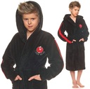 УТЕПЛЕННЫЙ БАННЫЙ ХАЛАТ ДЛЯ МАЛЬЧИКОВ С КАПЮШОНОМ 164