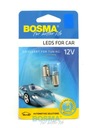 ŻARÓWKA BOSMA LED 12V BA9S NIEBIESKIE 3882