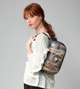 Женская сумка и сумка через плечо ANEKKE Уникальный дизайн линии Shoen Brown.