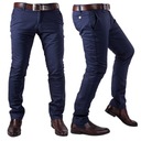 Мужские узкие брюки чинос темно-синие LOE размер 33