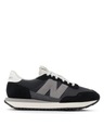 КРОССОВКИ МУЖСКИЕ СПОРТИВНЫЕ NEW BALANCE MS237RC, ЧЕРНЫЕ, размер 45,5