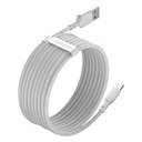 2X kabel USB-C BASEUS QC PD 40 W 5 A 1,5 m biały Długość przewodu 1.5 m