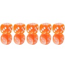 НАБОР ИЗ 5 КУБИКОВ D6 ДЛЯ РПГ КРУГ ПЛАМЕНИ, ШЕСТИГРАННЫЕ КУБИКИ 1,1 СМ