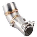АДАПТЕР ТРУБИ ЛАНКИ MOTOCIKLINIO DO YAMAHA R25 R3 SLIP ON ВИХЛОП 2013 2016  (18293181949) фото min 4