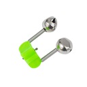 ДВОЙНОЙ РЫБАЛОЧНЫЙ ЗВОНОК С ЗАЖИМОМ SAHIDO ECHO BELL FLIGHT FEEDER GROUND