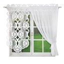 КОМПЛЕКТ ШТОР, АЖУРНЫХ ПАНЕЛ, УКРАШЕНИЯ ОКНА