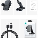 Автомобильный держатель Joyroom для приборной панели Qi и MagSafe 15 Вт USB-C