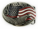 Пряжка для ремня GOD BLESS AMERICA в виде орла