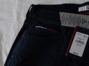 TOMMY HILFIGER SPODNIE JEANS MĘSKIE W 32 L 34 Długość nogawki długa