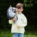 TOOTINY Кінь на палиці Хобіхорс HOPPIHORSE A4 сірий, масть сіра
