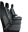 FORD TRANSIT CUSTOM 2012-2023 POKROWCE szyte na miarę