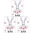 NAKLEJKI NA TOALETĘ RÓŻOWE NAKLEJKI NA SIEDZENIE 3 SZT.