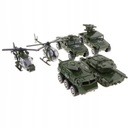 2x6 1:87 Набор военных машин из литого сплава