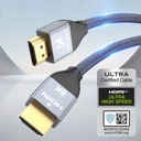 СЕРТИФИЦИРОВАННЫЙ СВЕРХСКОРОСТНОЙ КАБЕЛЬ HDMI 2.1 8K 4K ОДИН КАБЕЛЬ 5 м