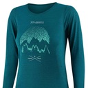 Термоактивная женская футболка из шерсти мериноса BRUBECK OUTDOOR PRO - L