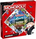 PUZZLE MONOPOLY TATRY A ZAKOPANÁ DOSKA 1000 DIELIKOV. Kód výrobcu 01885