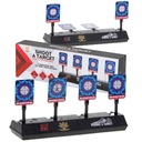 ЭЛЕКТРОННЫЙ NERF SHIELD АВТОМАТИЧЕСКАЯ СТРЕЛЬБА РАУНД 4 МИШЕНИ подсчитывает очки