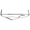 Оригинальная телескопическая штанга Aqua Gymstick серебристого цвета.
