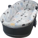 ЖЕСТКАЯ ВСТАВКА ДЛЯ ГОНДОЛЫ С КРЫШКОЙ НА МОЛНИИ ЛЕС