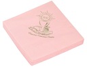 Розовые салфетки для причастия IHS Communion EUCHARIST