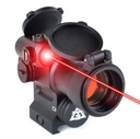 Kolimátor AT3 Tactical LEOS 2 MOA s červeným laserom