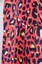 Papaya kombinéza spodnium print panterka 42 XL 14 viskóza Dominujúca farba červená