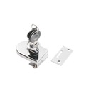 ZAMEK MEBLOWY DO MEBLI DO DRZWI SZKL.POJEDYŃCZ./CHROM 408 AMIX